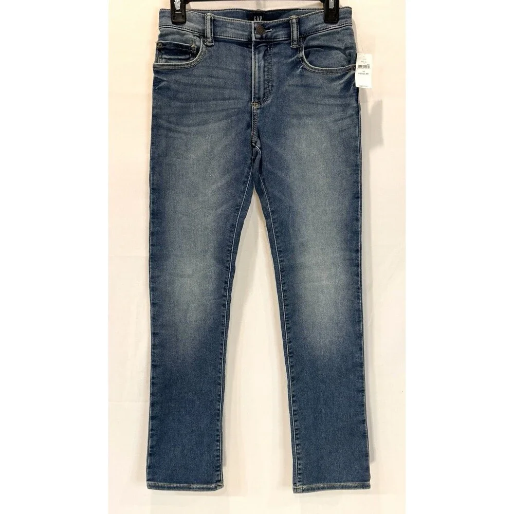 Gap Kids Girls Jeans Size 14 Regular Stretch Slim Medium Wash Denim NWT